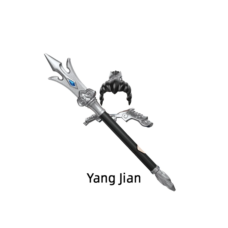 The Journey West Li Jing Nezha Sun Wukong Лорд Лао Цзы Принцесса Железный веер Ян Цзянь Модель Блоки