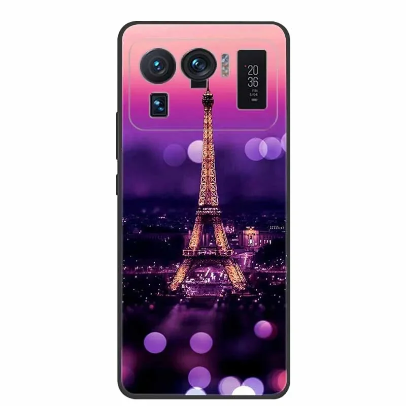 Для Xiaomi Mi 11 Ultra Case Роскошные модные мягкие силиконовые чехлы для телефонов из ТПУ