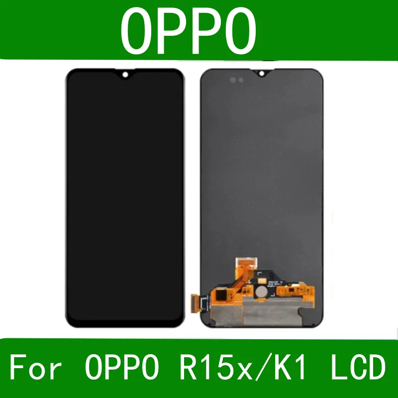 6 4 ''Super AMOLED для Oppo R15x PBCM10 PBCT10 ЖК-дисплей сенсорный экран дигитайзер K1 PBCM30