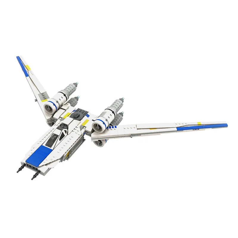 Фото Конструктор MOC U-Wing MOD Fighter, 749 деталей, серия «Космические войны», модель космического корабля, креативный набор для сборки, подарок на день рождения №3