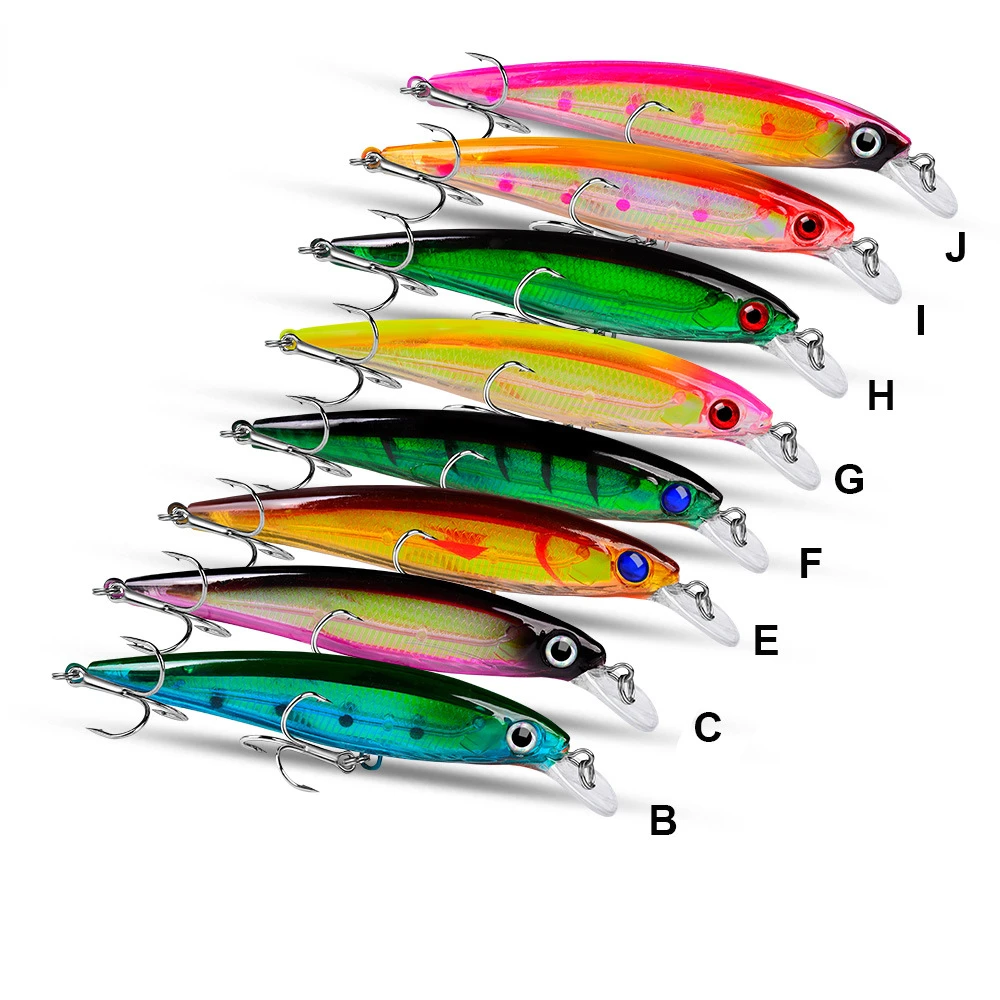 

Minnow Floating Lure 13.4g Topwater Fishing Lures Bionic Fake Bait with Hooks Wobbler Pesca Artificial Hard Baits Fishing Tackle