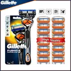 Мужская бритва Gillette Fusion 5 Proglide, безопасная бритва с заменяемыми ручными лезвиями