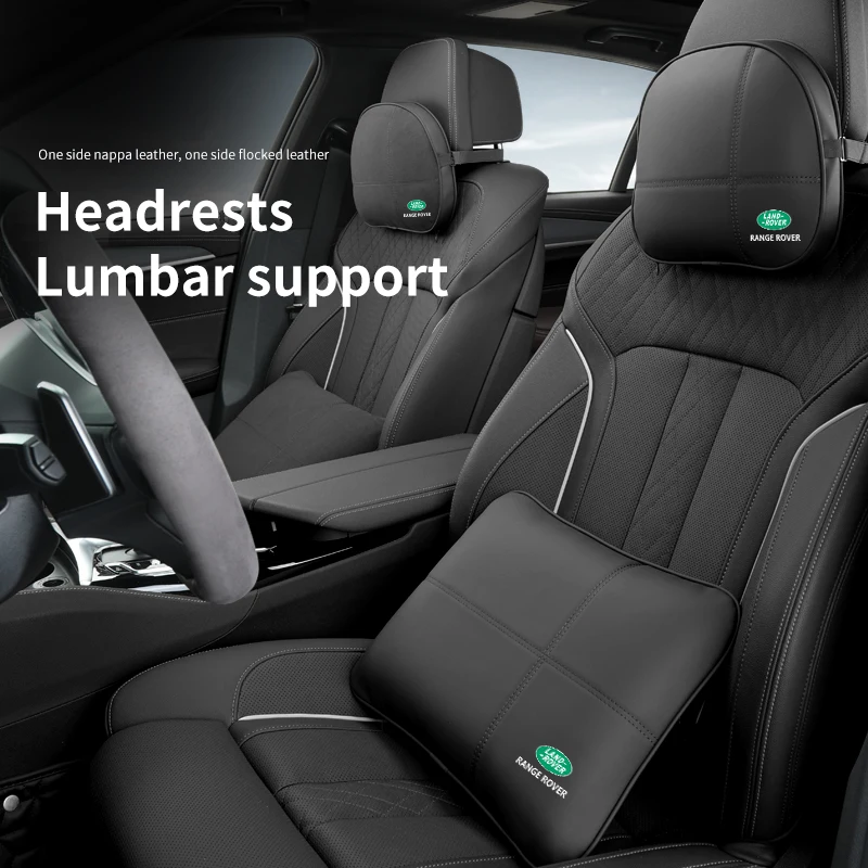 

Car Headrest And Lumbar Support Neck Pillow For Land Rover Freelander 2 L2 LF Discovery 3 4 L319 L462 Range Rover Evoque 3 4