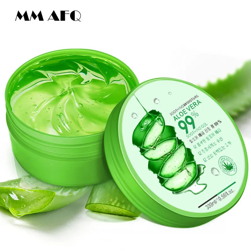 

Nature Concentrated Pure Aloe Vera Gel 99% Face Cream Moisturizing Hydrating 300ml After Sun Repair Soothing Gel Face Serum Mask
