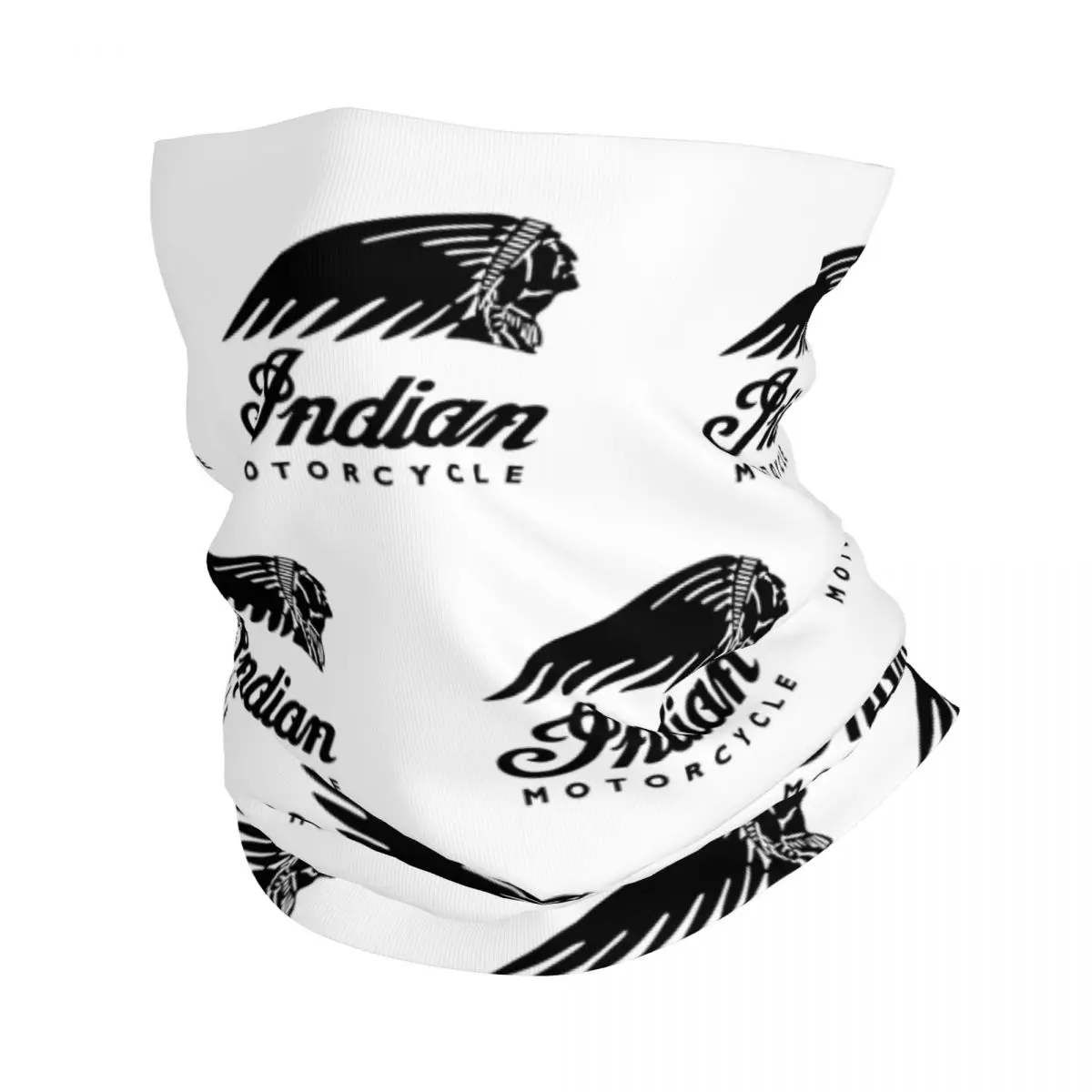 

Indian Motorcycles Logo Bandana Neck Cover Printed Racing Wrap Scarf Multifunctional Headband Hiking Unisex Adult Breathable