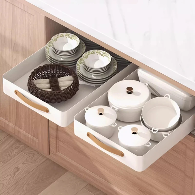 Кухонная выдвижная полка под раковиной выдвижной шкаф органайзер с выдвижным