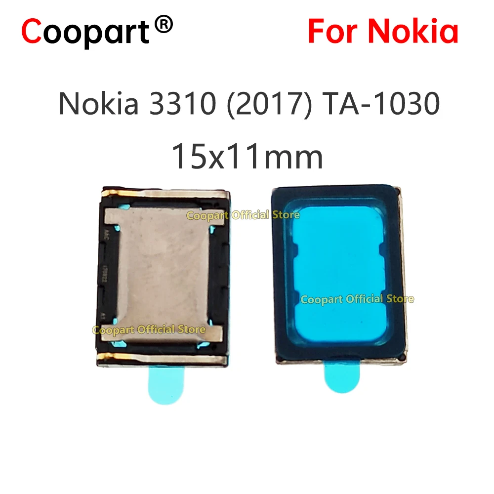 2Pcs New LoudSpeaker 15*11MM For Nokia 3310 (2017) TA-1030 L