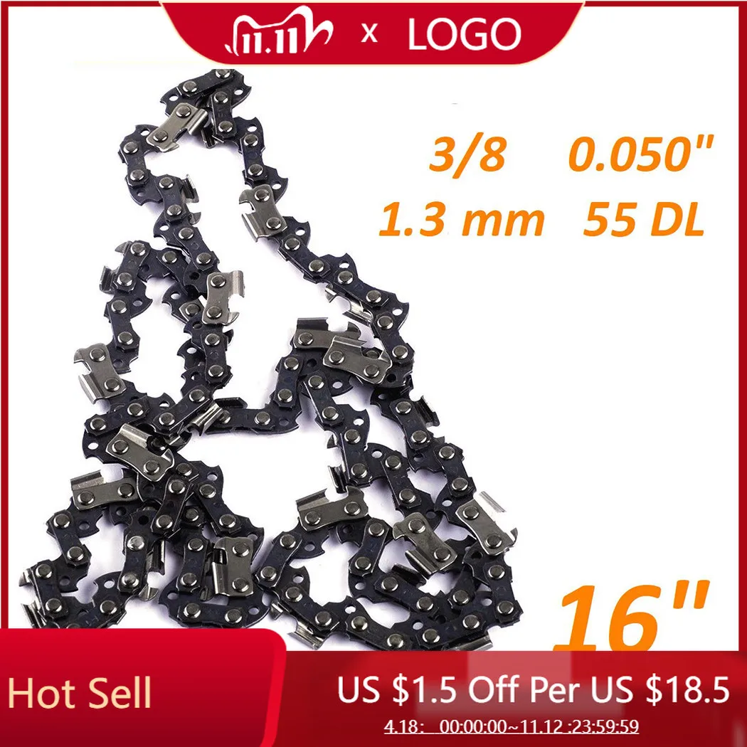 

16 Inch 3/8LP 0.050 55DL Chainsaw Saw Chain Fits For STIHL MS180 MS181 018 Chainsaw Parts Accessories
