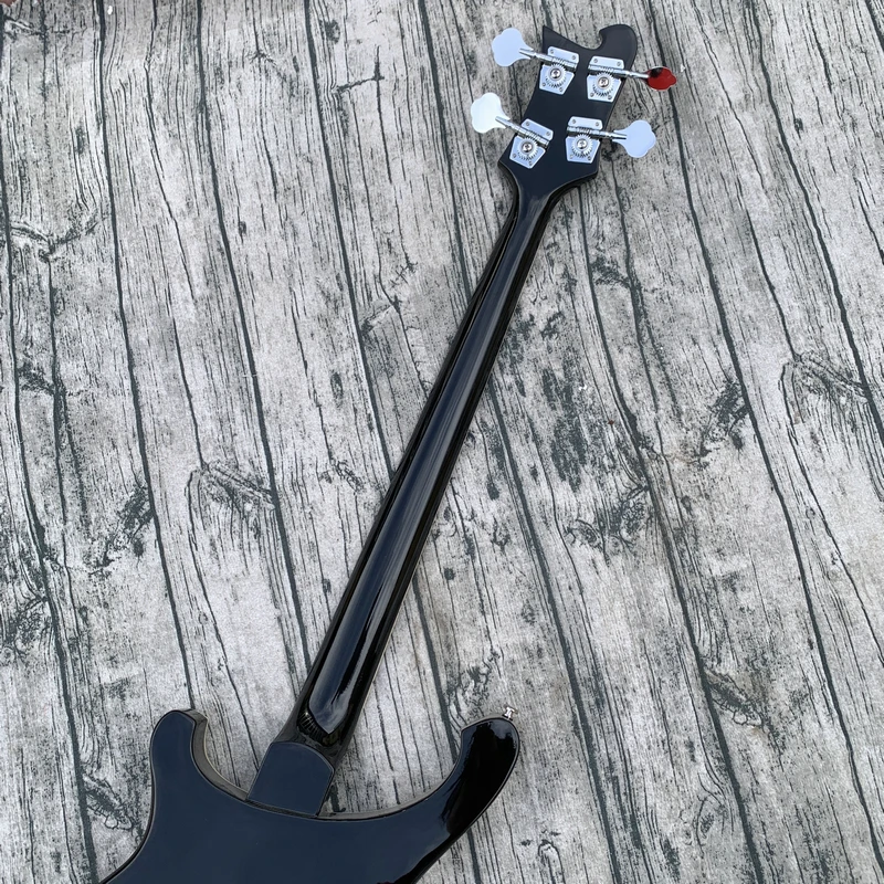 Rickenbacker 4003 бас-гитара черный цвет хромированная фурнитура высокое качество