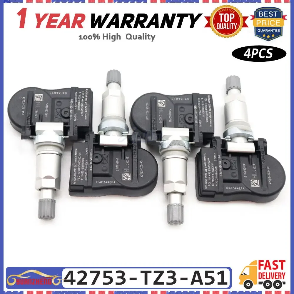 Система Контроля Давления В Шинах Acura TPMS Автомобильные Datasensors Для Ilx Mdx Rdx Tlx 2014-2020 315