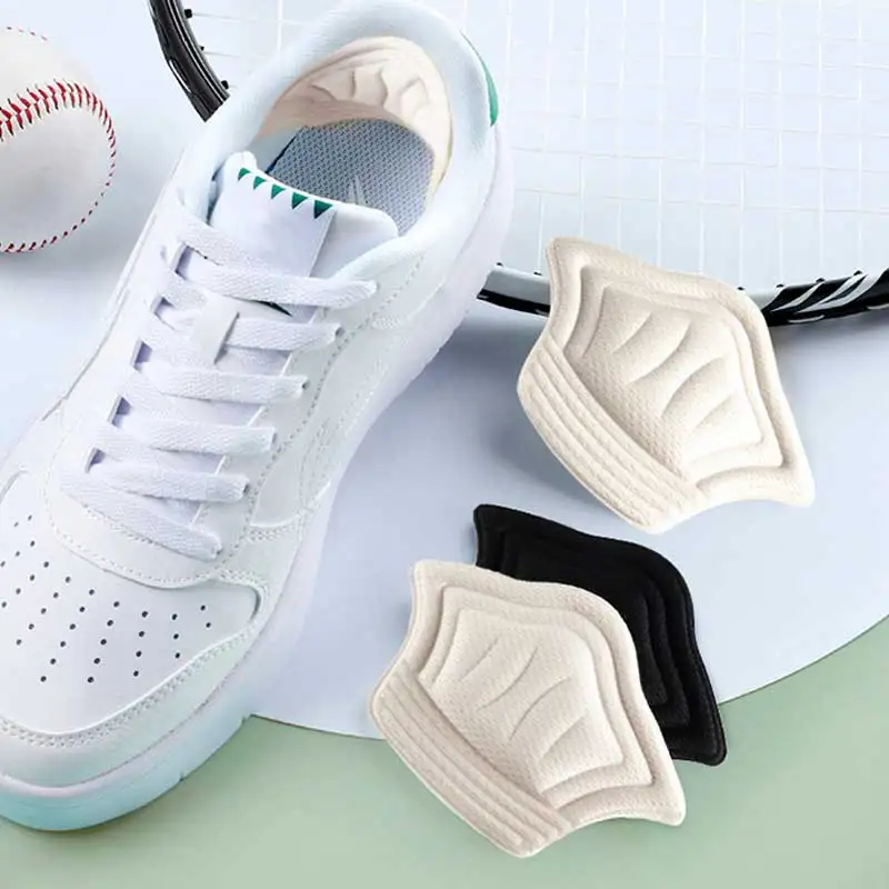 

Стельки унисекс для обуви, мягкая обезболивающая вставка, регулируемый размер, защита пятки, 1 пара