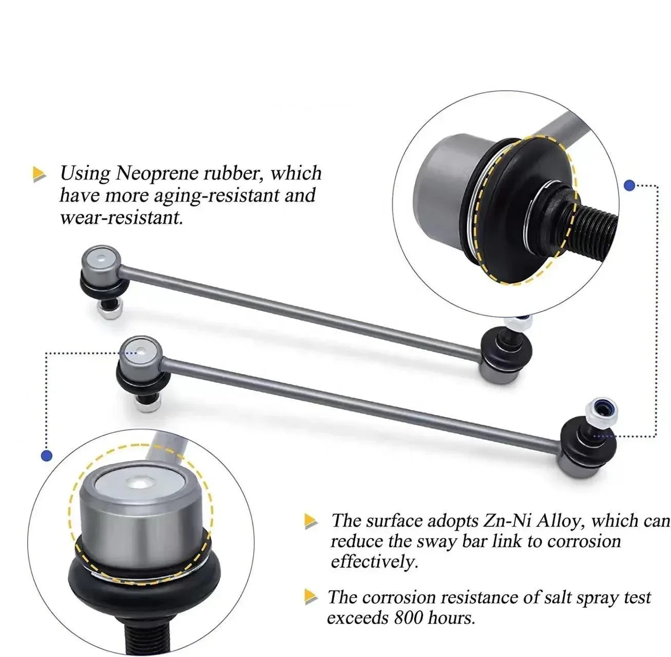 OEM: 48820-0d010 48820-0d020 48820-52030 Тяга переднего стабилизатора для Toyota Vitz Yaris Corolla Vios