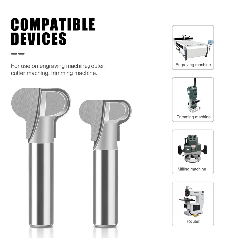 Fresas Para Router Madera 1/2′′ 12mmShank Hidden Pull Bit Woodworking Tupia De Madeira