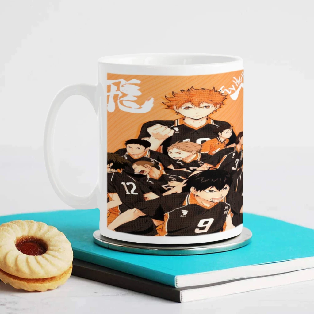 Керамическая кофейная кружка Haikyuu милый игровой подарок на день рождения Снова в