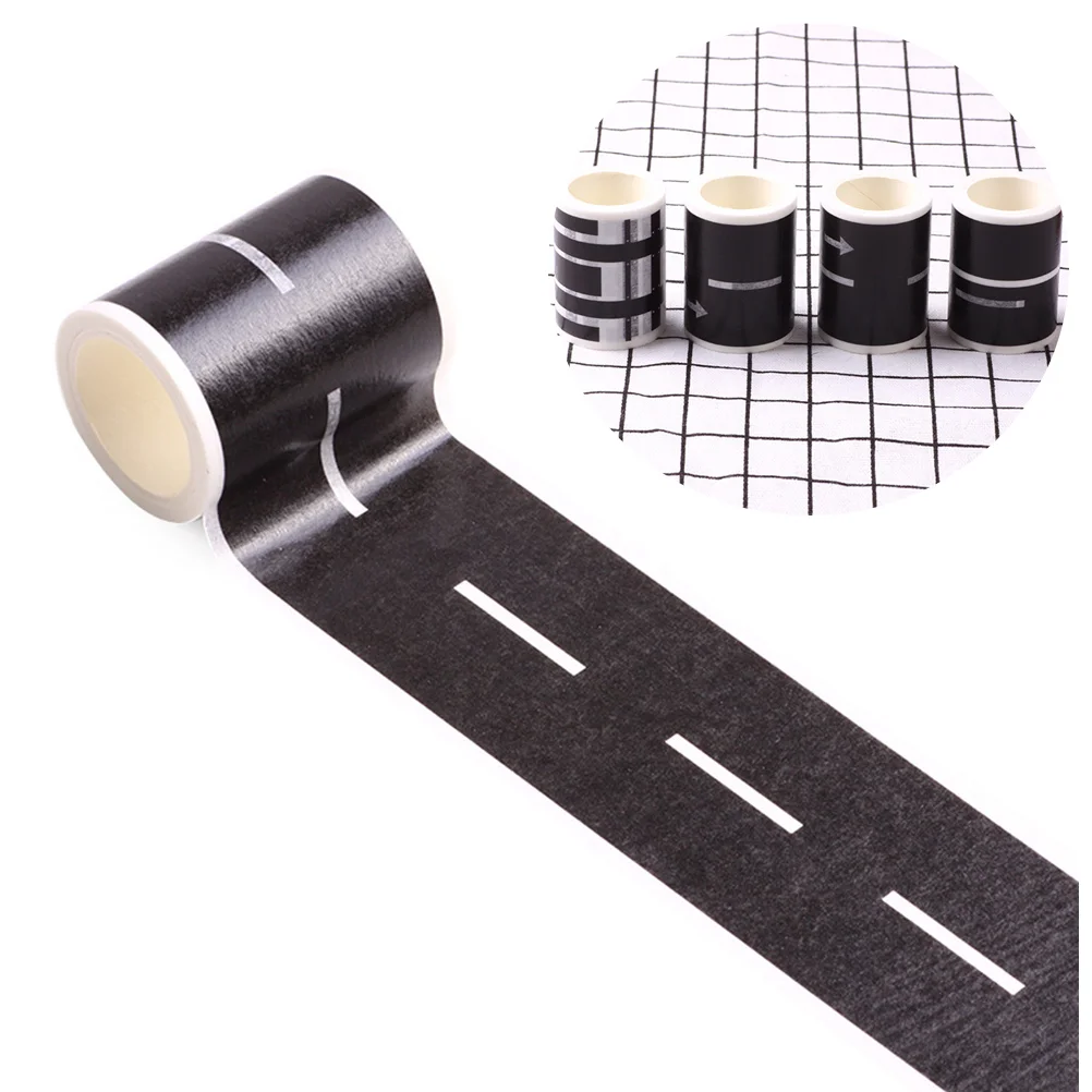 

Traffic Washi Tape, 9Pcs Road Traffic Diy Paper Tape, Learning Sticker for Kids