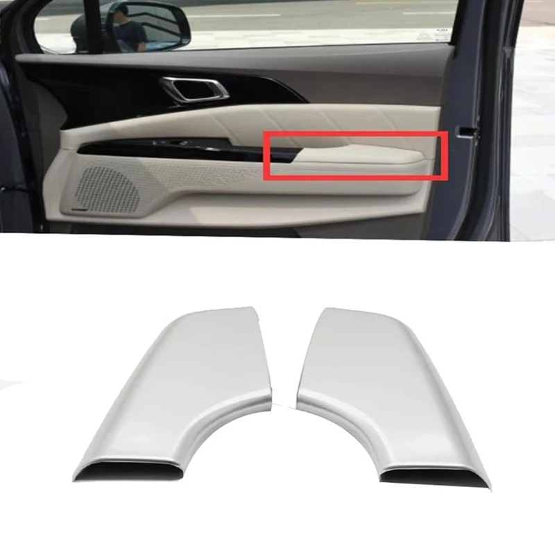 

For Kia Carnival KA4 2021 2022 Front Door Window Armrest Interior Door Armrest Protector Panel Cover Trim