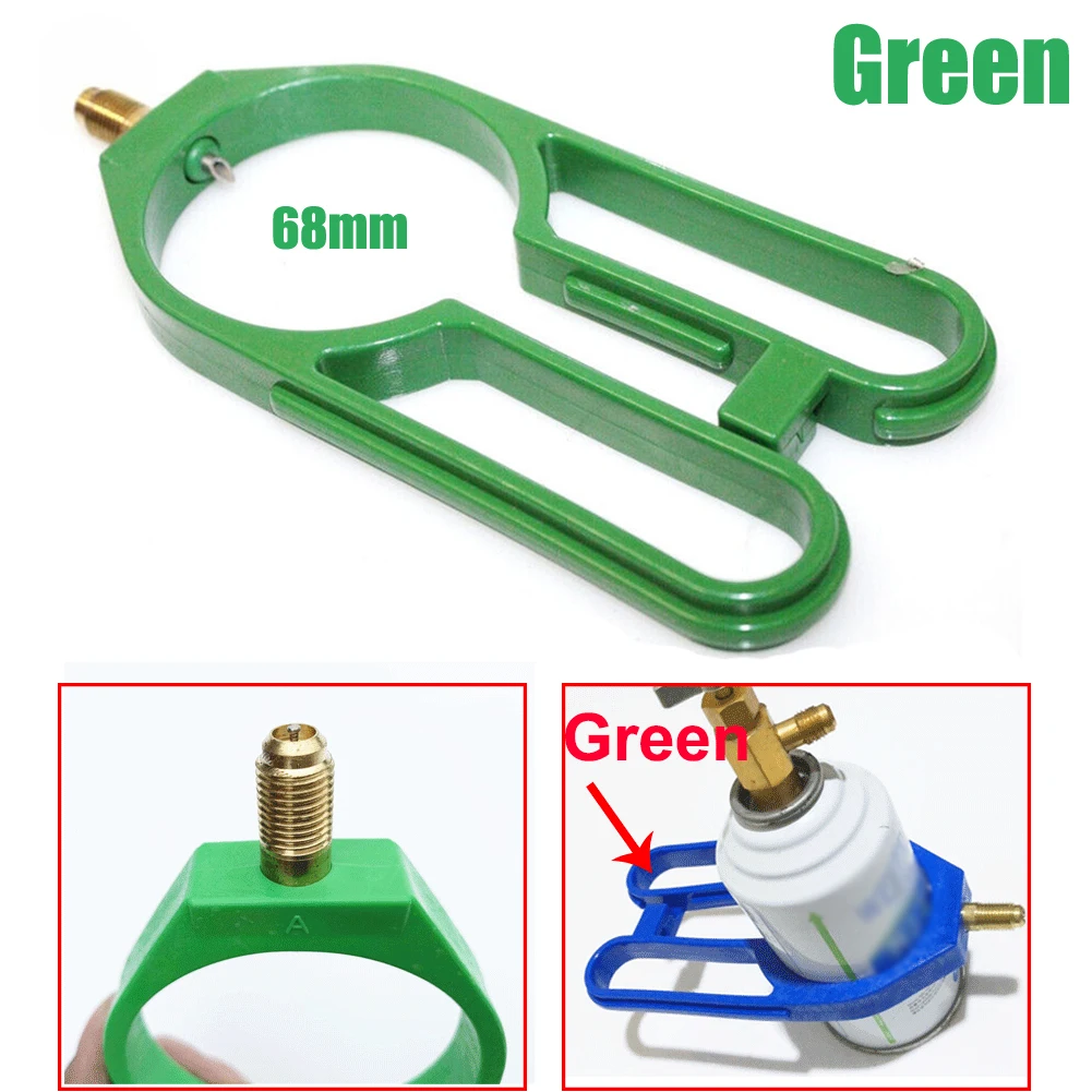 

R134A Air Conditioning A/C Refrigerant Gas 2.68\" Can Side Quick Tap W/ 1/4 Valve Car Accessories Refrigerated Bottle Opener
