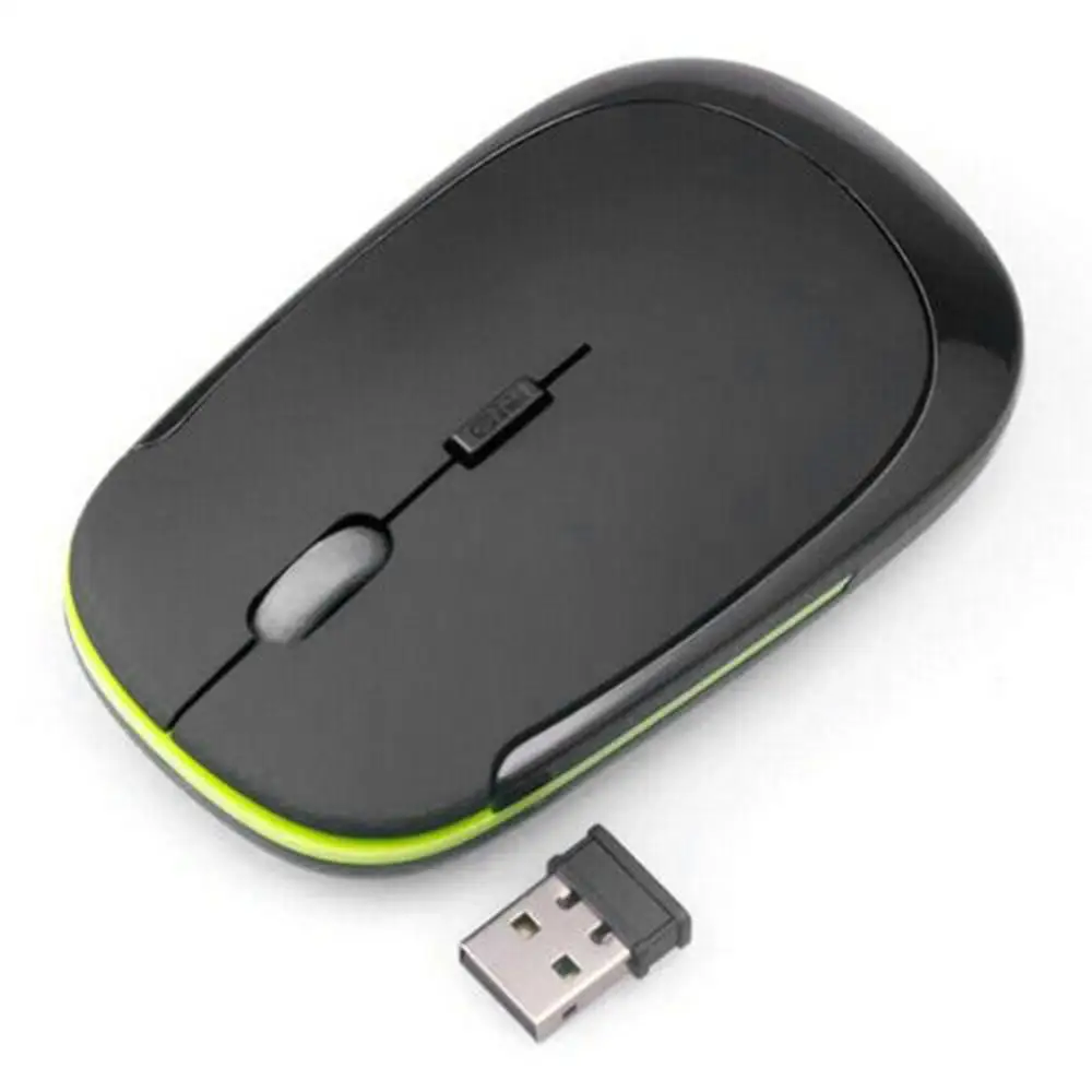 

3-gear Mini Usb Mause 2.4ghz Macbook Computer Ergonomic Wireless Mouse Wireless Battery Office Mouse Pc Laptop Computer Gamer