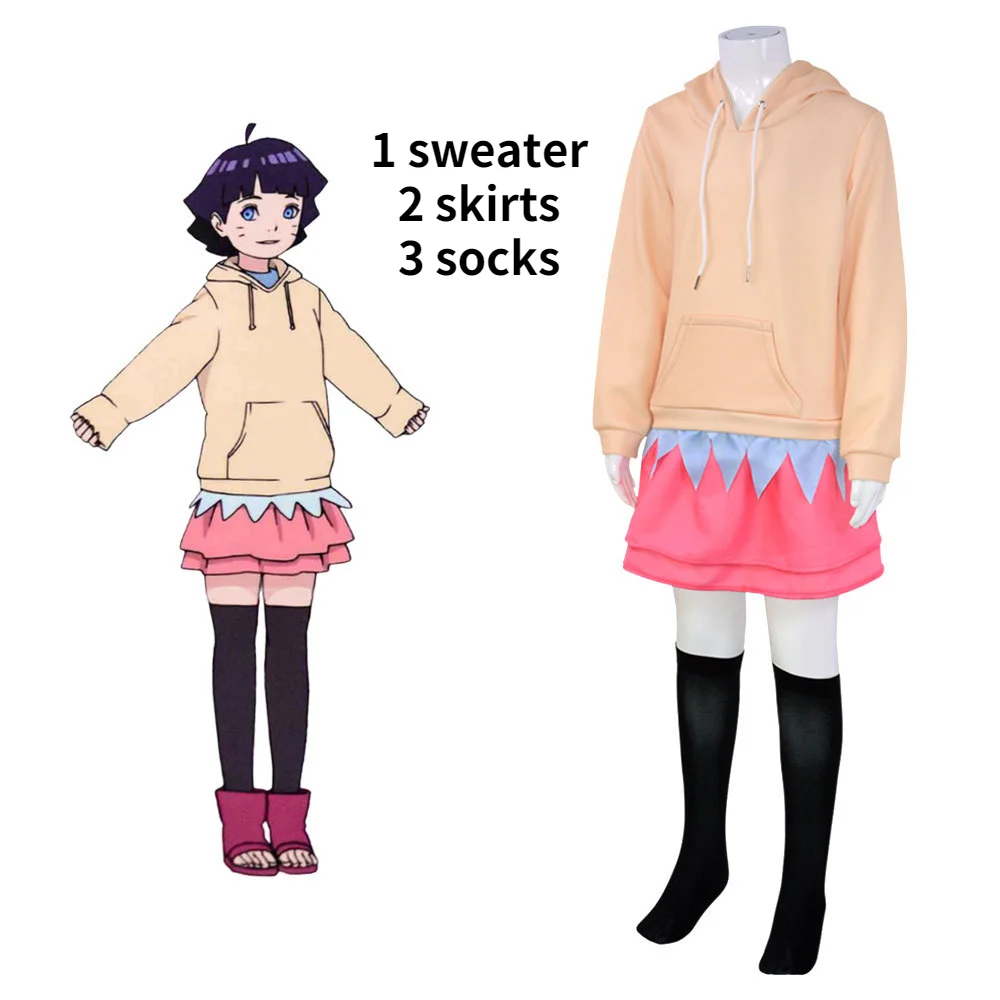 Костюм Himawari для Хэллоуина с юбкой удзумака |