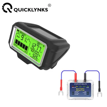QUICKLYNKS BM5-D 12V LED Battery Tester Monitor Display Professional Battery Health SOH SOC Tester Analyzer Charging Tester Tool 1