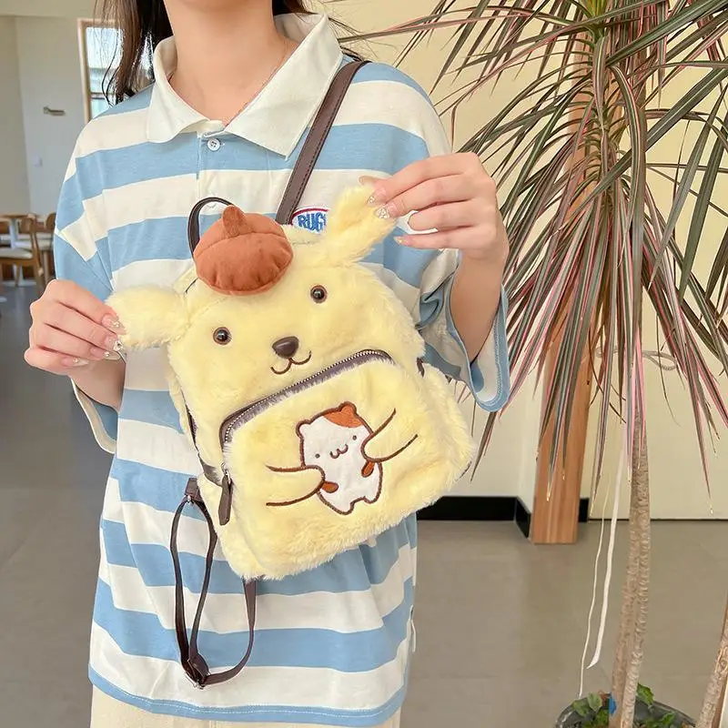 Школьная сумка для отдыха Sanrio Kawaii Hello Kitty рюкзак с квадратным элементом девочек