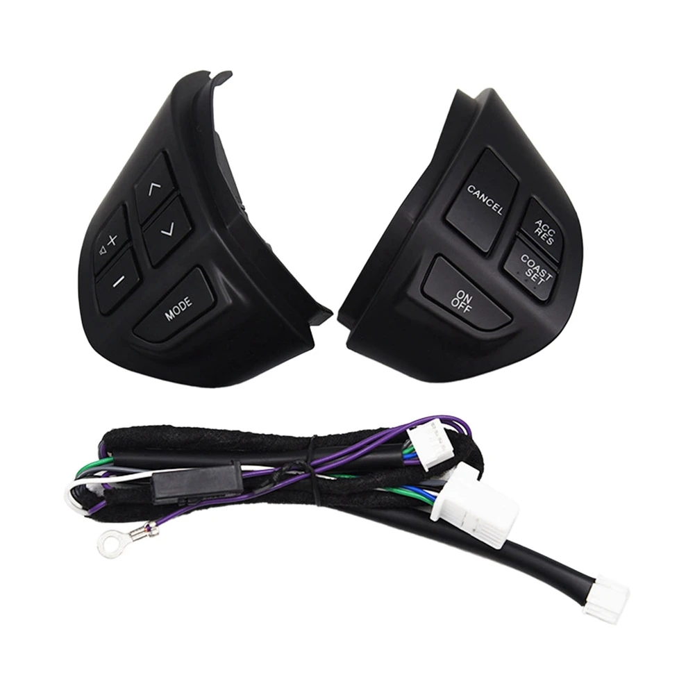 

Car Steering Wheel Audio Control Switch for MITSUBISHI LANCER OUTLANDER ASX 2007 2008 2009 2010 2011 Black