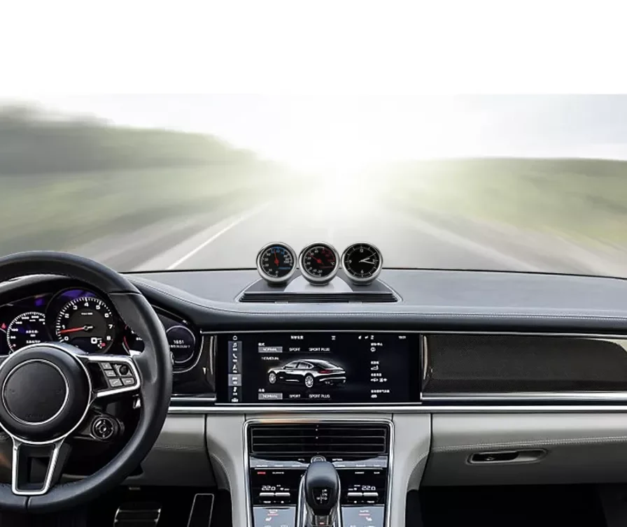 

Car Automobile Digital Clock Auto Watch Automotive Thermometer Hygrometer Decoration Ornament Clock In Car Accessories