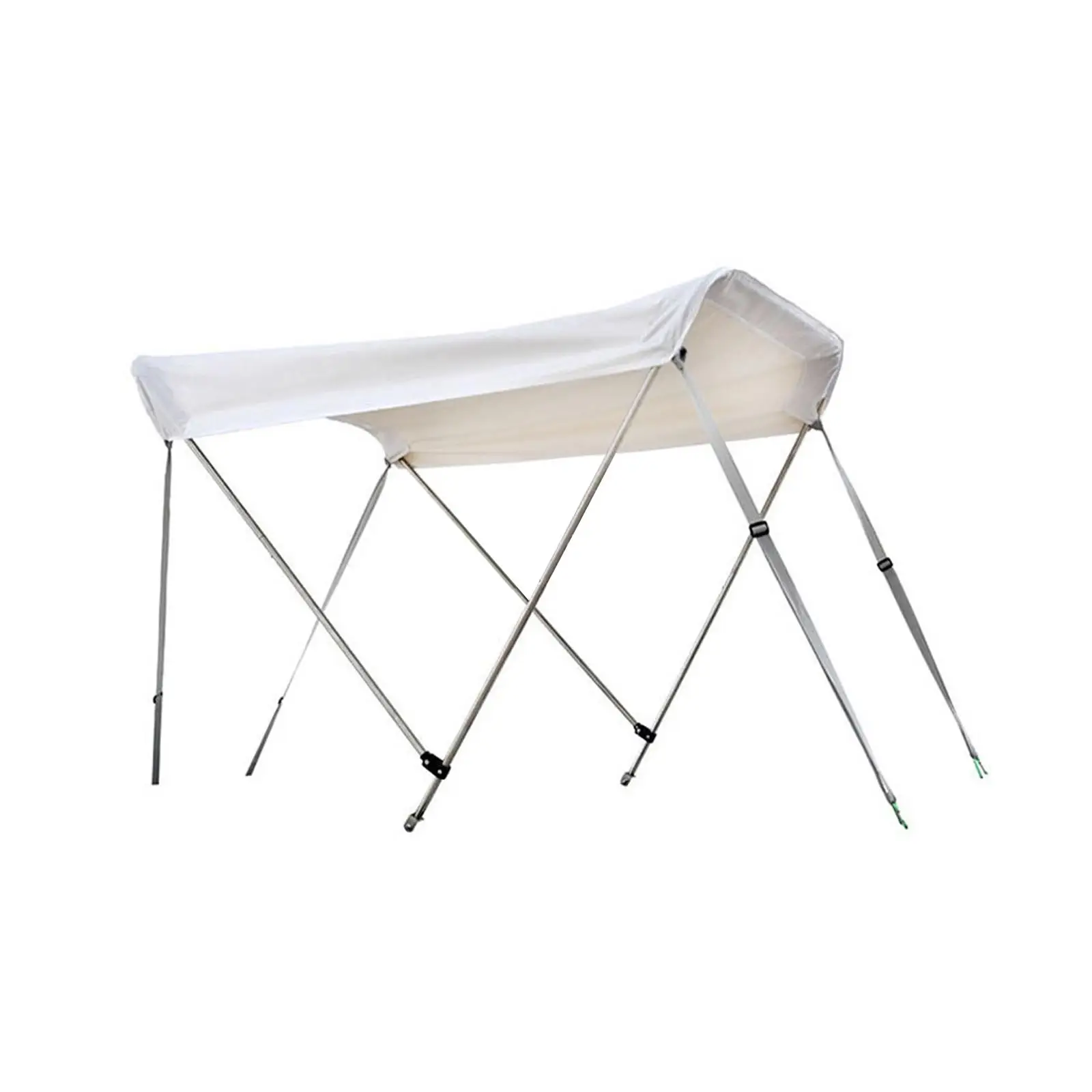 

Folding Fishing Boat Sun Shade Top Cover Sunshade for Inflatable Boats Unfold