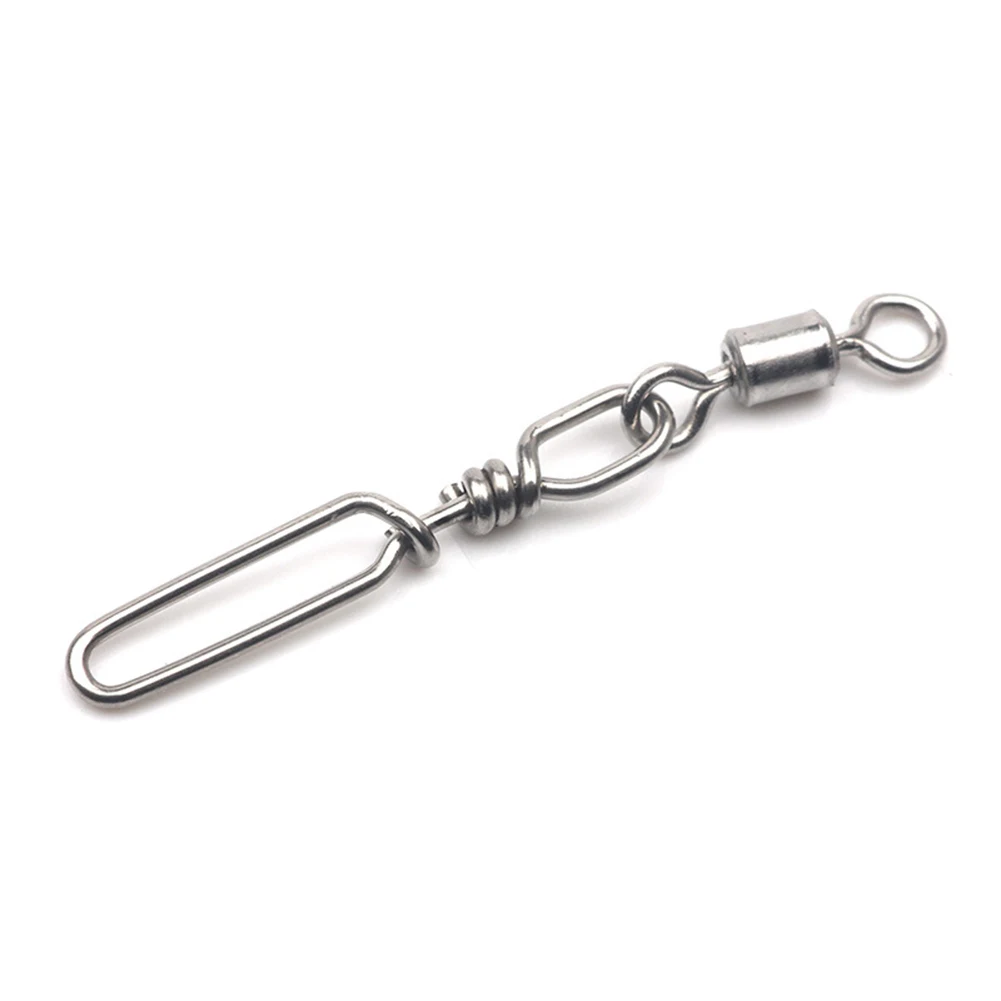 

Fishing Swivels Snap Swivels Stainless Steel 0.25/0.45/0.6g/pc Fishing Connector For Lure Fishing Pole Line Connecting
