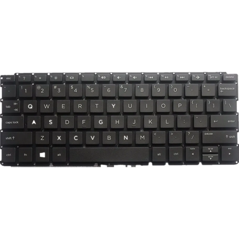 Клавиатура ноутбука для HP Pavilion 10-n000 x2 10-n100 x2 10-n200 x2 черная английская раскладка США (art.: 3920cf2bfe50f) - 3920cf2bfe50f