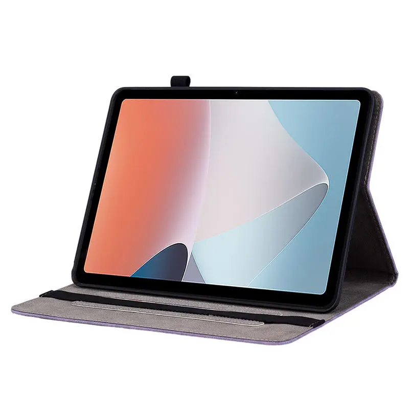 Для чехла OPPO Pad Air 10 36 дюйма 2022 OPD2102 X21N2 Крышка Funda Tablet Цветок розы Тисненая