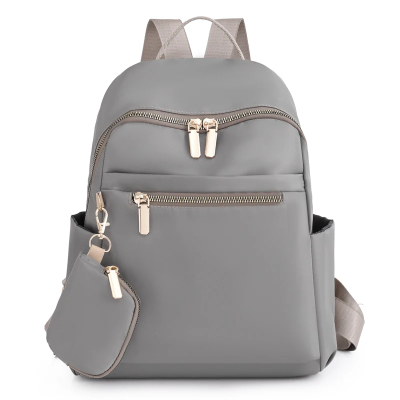 

Women Anti-theft Backpack Waterproof Fabric Large Female Shoulder Bag LargeCapacity Simple Style Casual Travel Teenage Girls Sac