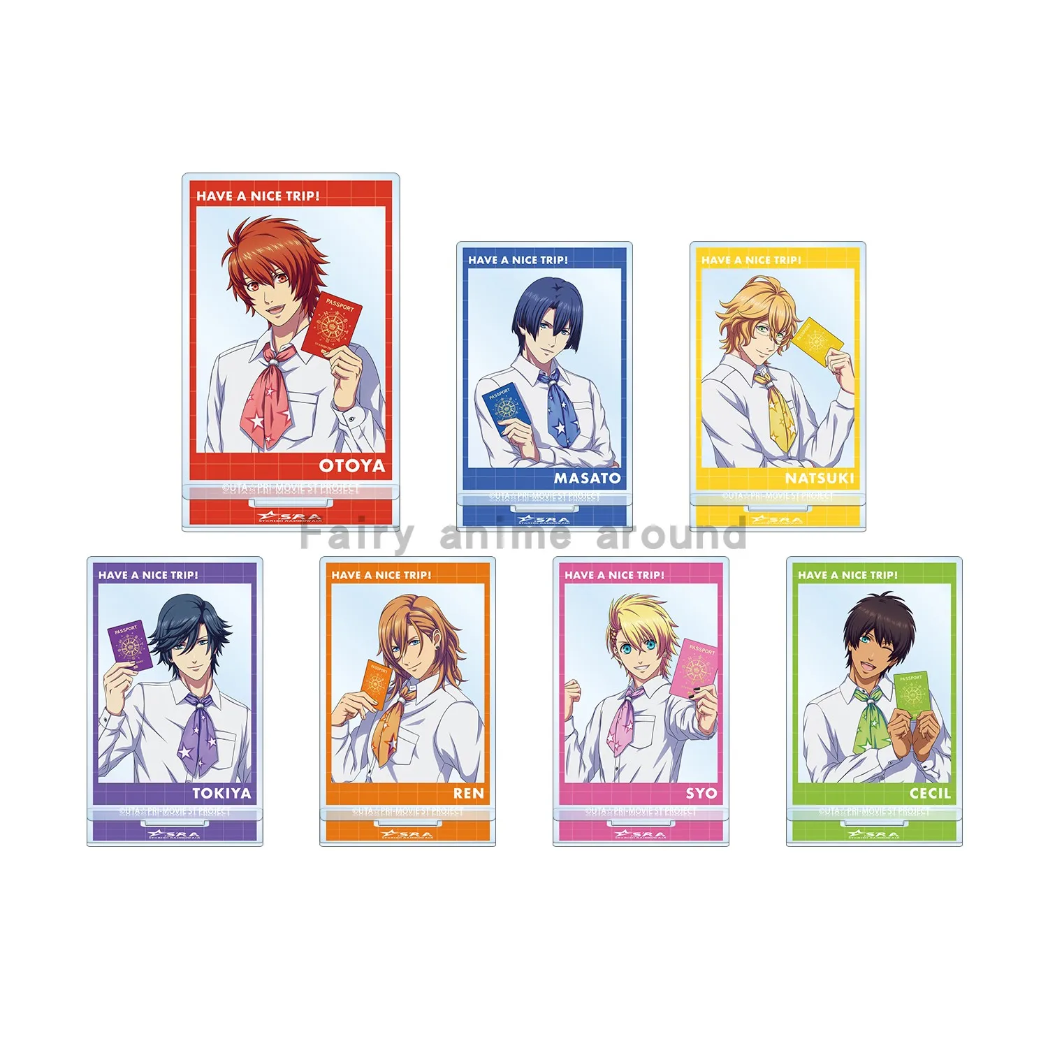 

Anime Uta No Prince Sama Mini Action Figure Doll Otoya Masato Natsuki Tokiya Cecil Acrylic Stand Model Cosplay Toy Gift