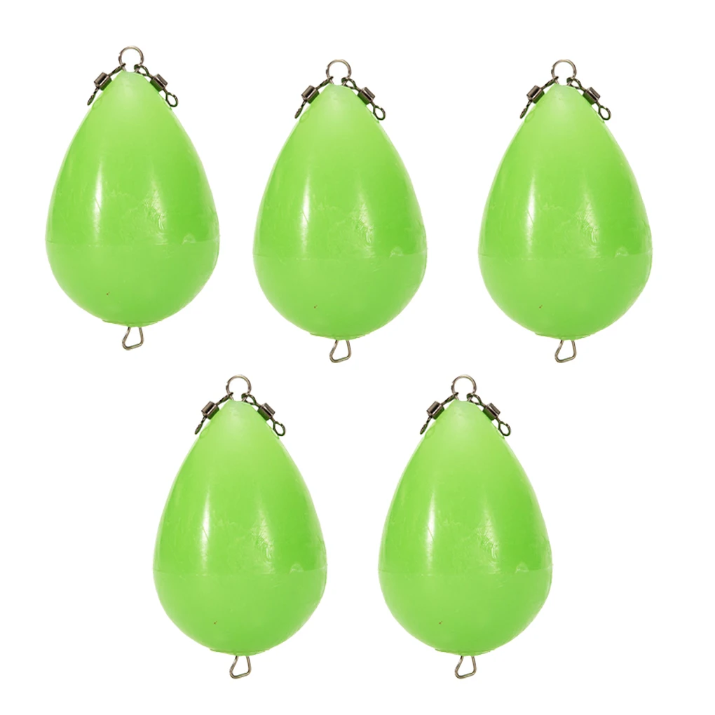Ночной светильник светящиеся яйца поплавки для рыбалки снасти наживка Bouy 40 г (5