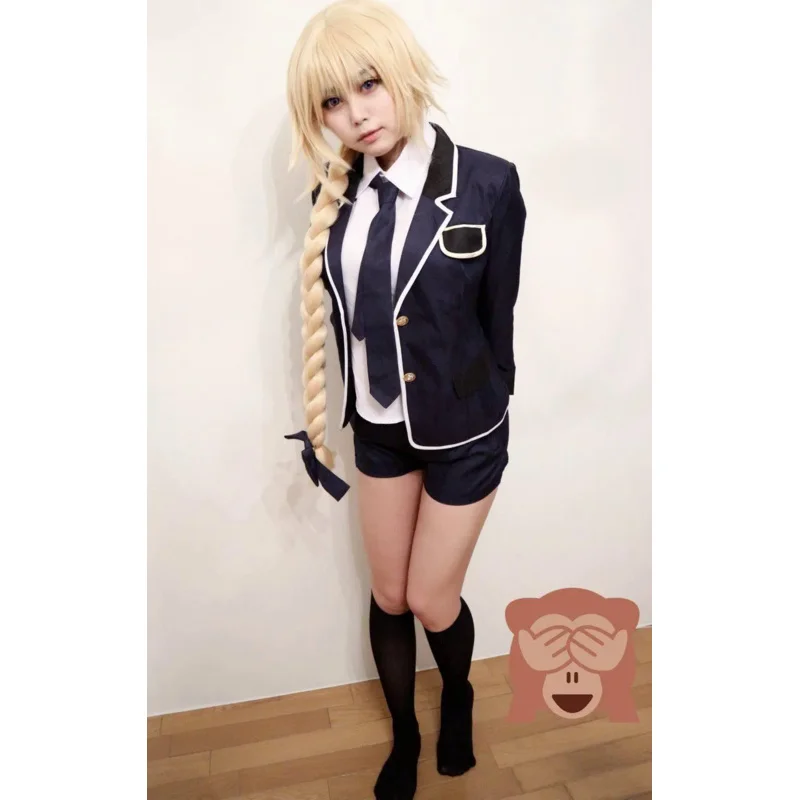 Американский корабль Fate Grand заказ корейский парик для косплея Жанна дуги светлые