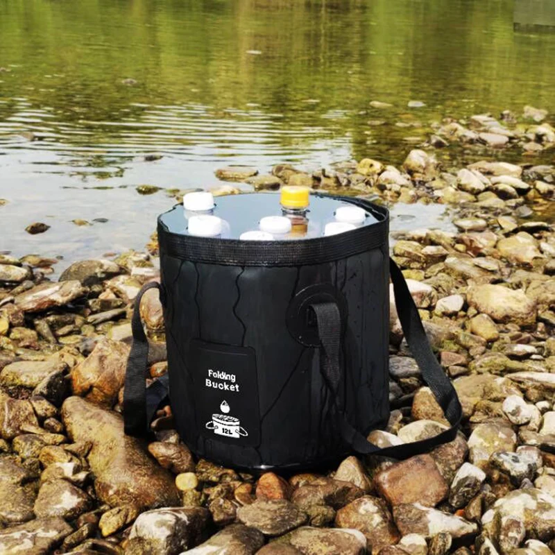 

Multi-functional Collapsible Basins Waterproof Collapsible Bucket Travel Basin Camping Hiking Storage Foldable Bucket