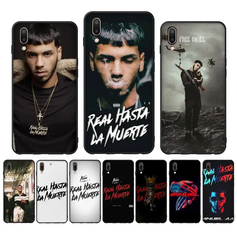 

Anuel AA Phone Case for Vivo Y91C Y11 17 19 17 67 81 Oppo A9 2020 Realme c3