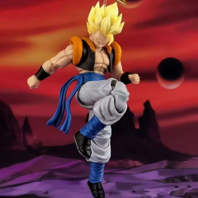 Фото В наличии Hero Waltz SHF Аниме Dragon Ball Z Gogeta Фигурка Super Saiyan 3.0 Коллекционная модель игрушки в подарок DT №4