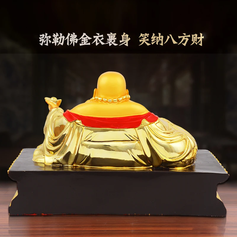 Украшение Будды Майтрейи большая счастливая сумка для живота смеющийся Будда