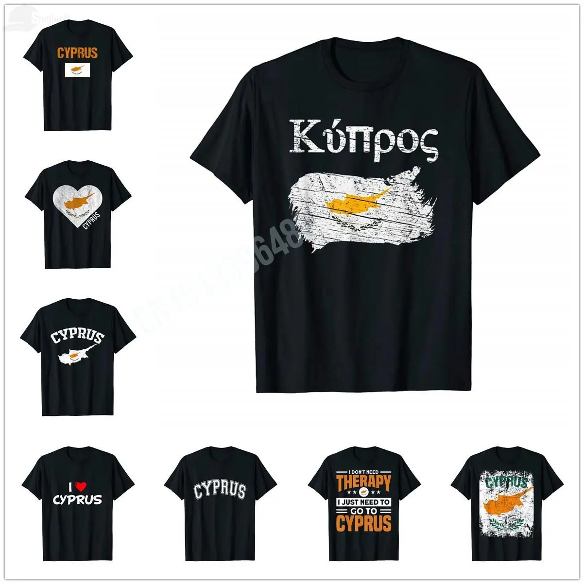 

2022 Summer Cyprus Cyprian Flag Vintage Graphic Lovers Tourists T-Shirt Map For Men Women T Shirt Tops Cotton Tees