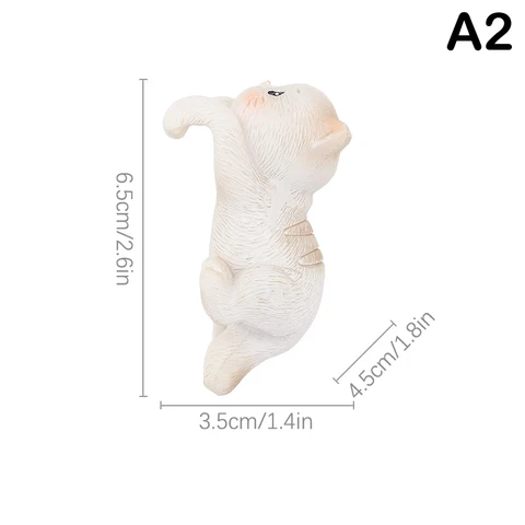 Смоляные фигурки кошек для цветов