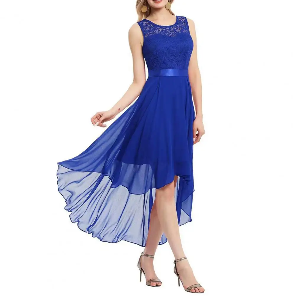 

Женское кружевное платье-макси, длинное вечернее платье с широким подолом, модель 2022 на лето, 2022