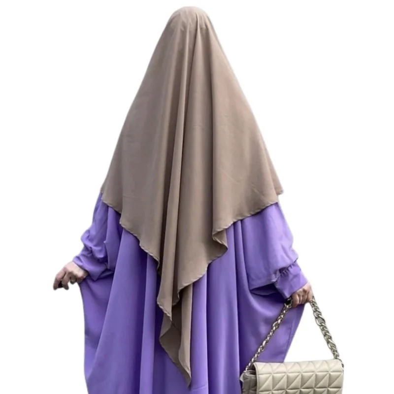 15 Colors Muslim Shopee Middle East Dubai Turkish Abaya Headscarf A Woman's Headscarf In Solid Colors