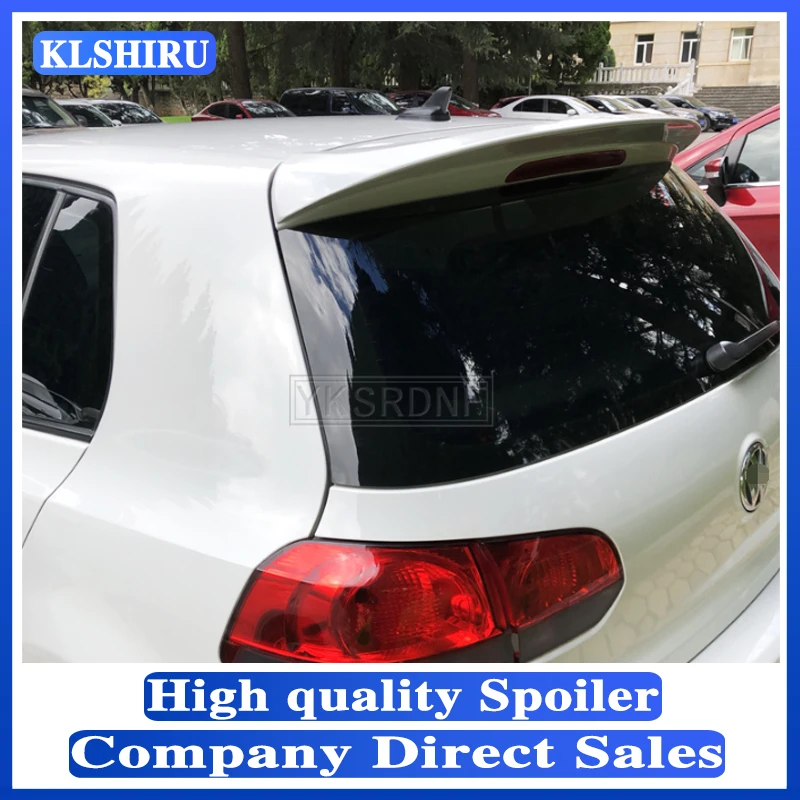 

Популярный задний спойлер из АБС-пластика для Volkswagen VW Golf 6 2010 2011 2012 2013 крыло багажника на крыше Неокрашенный праймер задний спойлер автомоби...