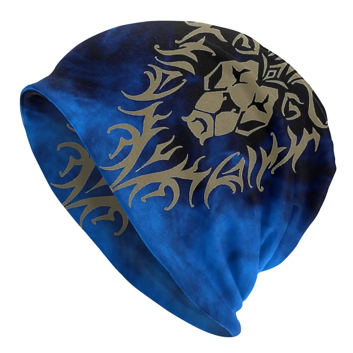 

Alliance Lion World of Warcraft Role Playing Game Washed Warm Bonnet Outdoor Casual Beanies Protection Men Women Hats