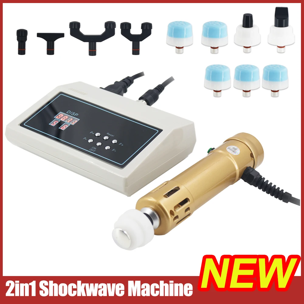 New Shockwave Therapy Machine For ED Treatment Home Use Shock Wave Equipment  Physiotherapy Muscle Relaxation Chiropractic Gun