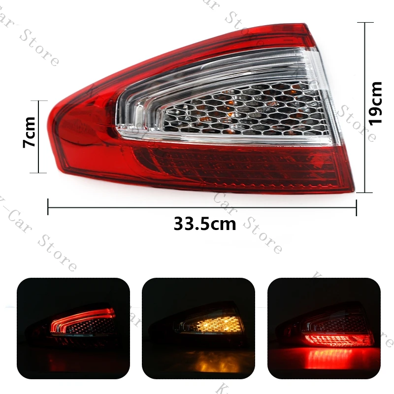 Для Ford Mondeo Fusion 2011 2012 задний бампер указатель поворота стоп-сигнал фонарь заднего