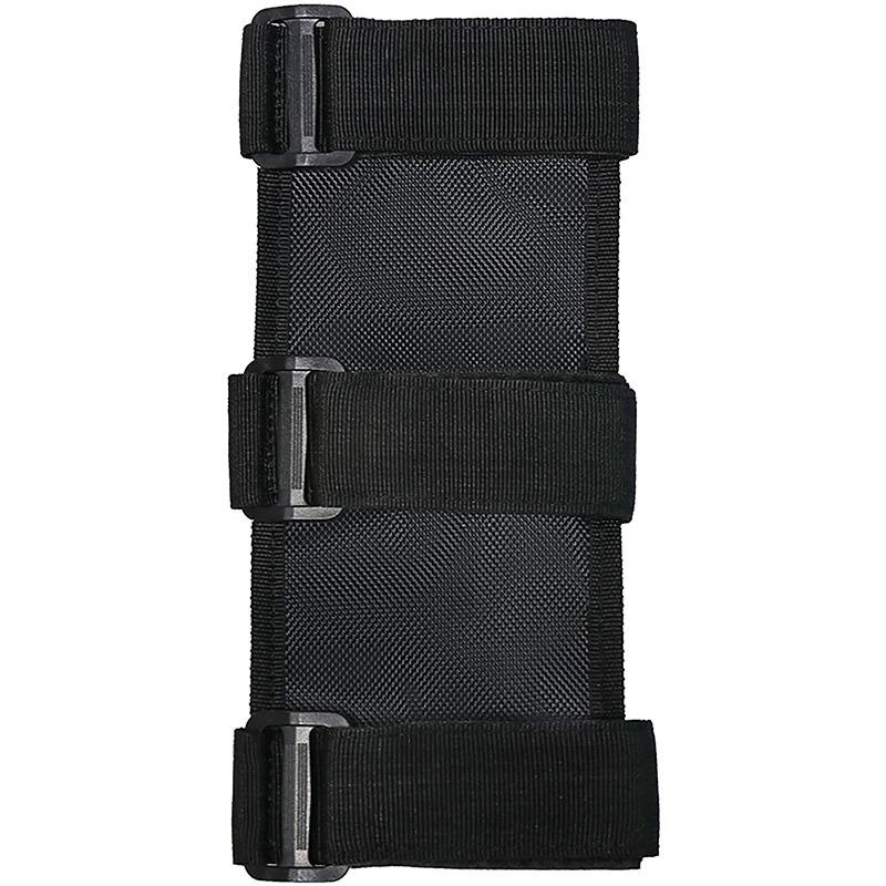 Поручни из паракорда для Jeep Wrangler JK TJ JL CJ YJ 1987-2020 JT UTV ATV флаг (черный)