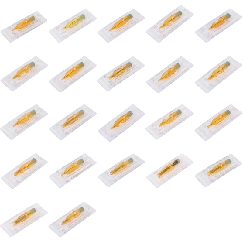 

10pcs Sterilized Disposable Tattoo Cartridge Needle Tools RL/RM/M1/RS Accessory Drop Shipping