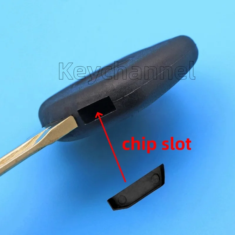 10 шт. чехол для ключа-транспондер ключа Toyota Blade запасной ключ Corolla Camry Rav4 Yaris Vios Fortuner